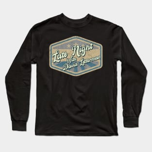 vintage Late Night with David Letterman Long Sleeve T-Shirt